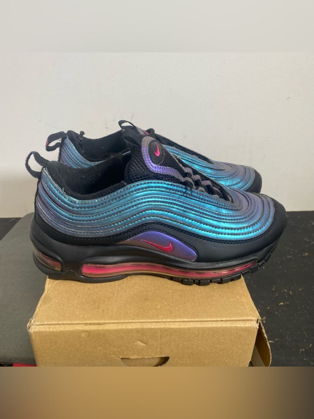 Size 4.5Y- Nike Air Max 97 Throwback Future